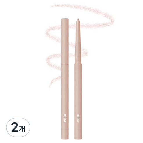 삐아 라스트 오토 젤 아이라이너 0.3g, 18 문 샤워, 2개