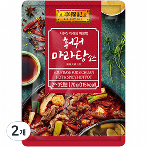 오뚜기 이금기 훠궈 마라탕 소스, 70g, 1개 식다락마라쌀국수 Best Top5