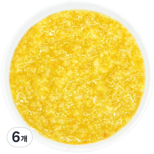 짱죽 유아용 실온 이유식 중기1, 160g, 6개, 치킨단호박죽