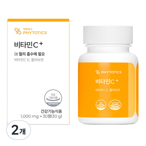 피토틱스 비타민C 30g, 30정, 2개
