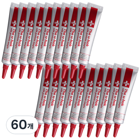 더 유혹 에스투화장품 헤어 단백질 앰플, 15ml, 60개