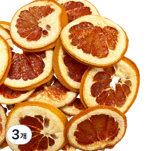 니칩내칩 실속형 건조 자몽칩, 150g, 3개