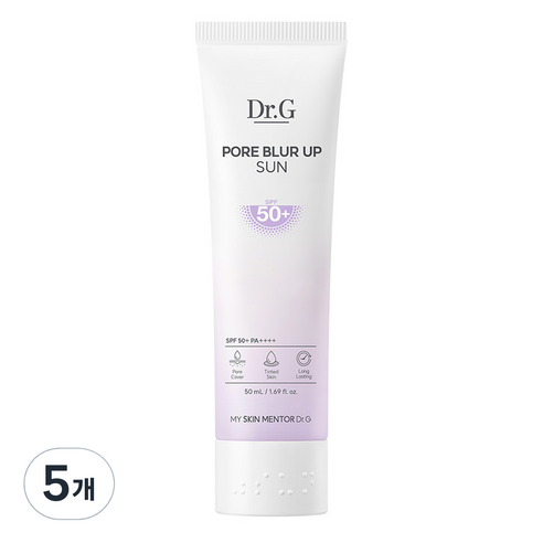 닥터지 포어 블러 업 선크림 SPF50+ PA++++, 50ml, 5개