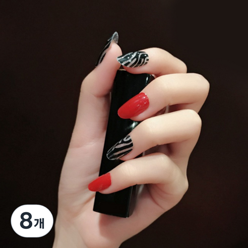 이엘피코리아 네일스티커 Q821 브룩디자인, 8개