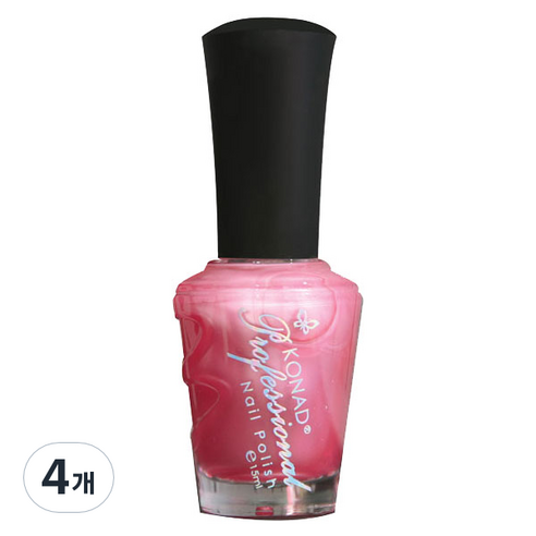 코나드 프로페셔널 레귤러 네일 폴리쉬 15ml, 썸머핑크, 4개