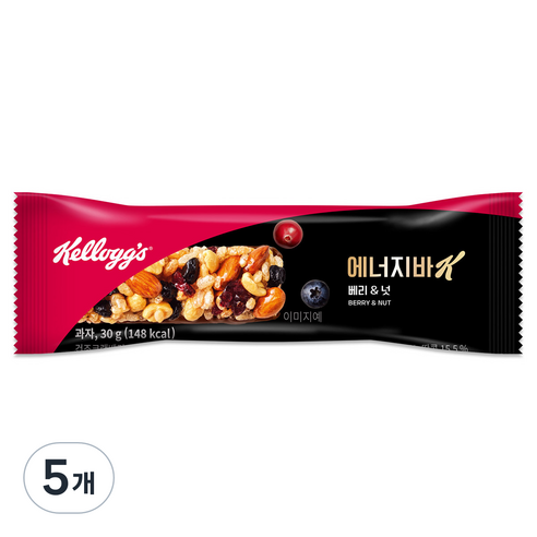 에너지바K 베리앤넛, 30g, 48개