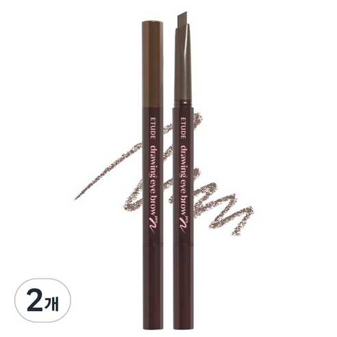 에뛰드 드로잉아이브로우 프로 0.25g, 6호 애쉬 브라운, 2개