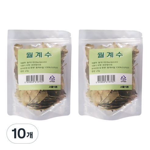 서울식품 월계수잎, 20g, 10개