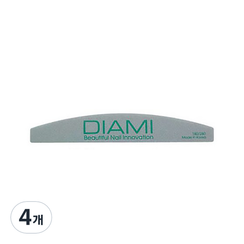 다이아미 듀엣 피니셔 네일 버퍼, 180 / 280 GRIT, 4개
