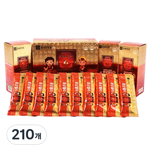 종근당건강 아이키즈 홍삼젤리, 20g, 210개