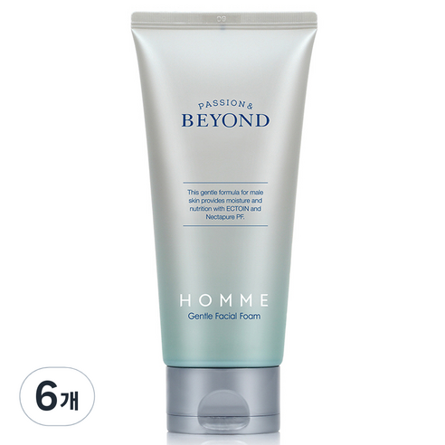 비욘드 옴므 젠틀 페이셜 폼, 150ml, 6개