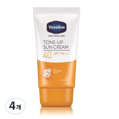 바세린 톤 업 선크림 SPF40 PA+++, 50ml, 1개