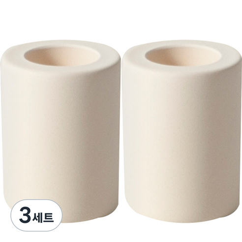 레이지소사이어티 규조토 미니 홀더, 아이보리, 아이보리, 3세트