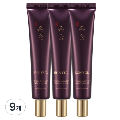 은율 프리미엄 한방 아이크림, 40g, 9개