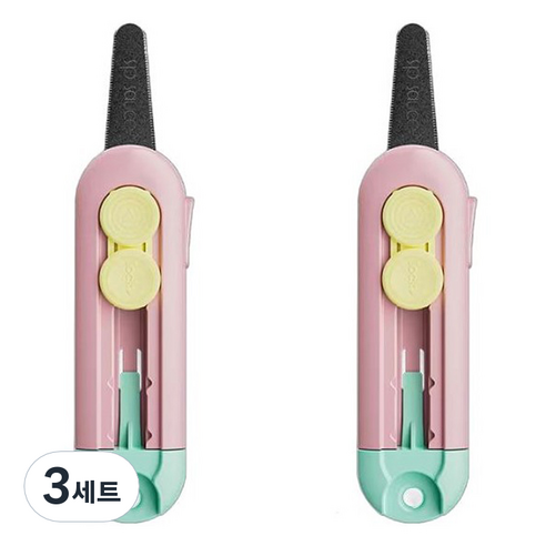 마다꾸미 다용도 안전 커터칼, 핑크, 6개