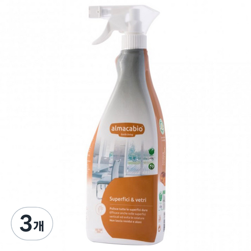 알마카비오 레몬향 다목적세정제, 750ml, 3개