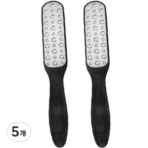 페이스바디 양면 발바닥 패드 스톤 풋 스크럽 제거기 블랙 100g, 2개입, 5개