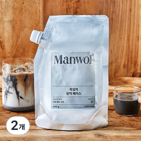 만월회 흑임자, 500g, 2개