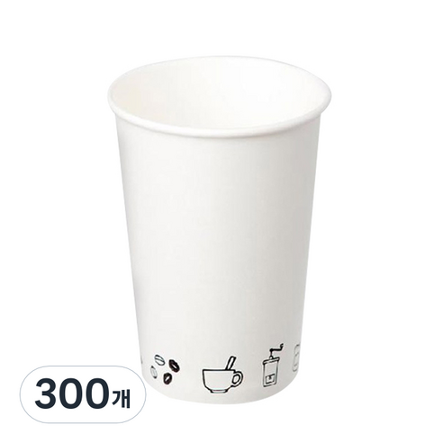 더빈썸 드로잉 종이컵 240ml, 300개입, 1개