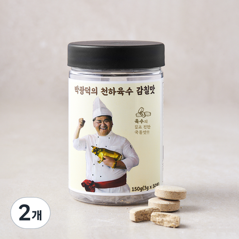박광덕의 천하육수 감칠맛, 3g, 50개입, 2개