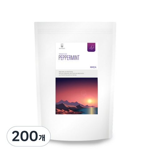 닥터루트 페퍼민트차 삼각티백, 1.2g, 100개입, 2개