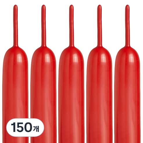 셈퍼텍스 요술풍선 260s, 레드, 150개