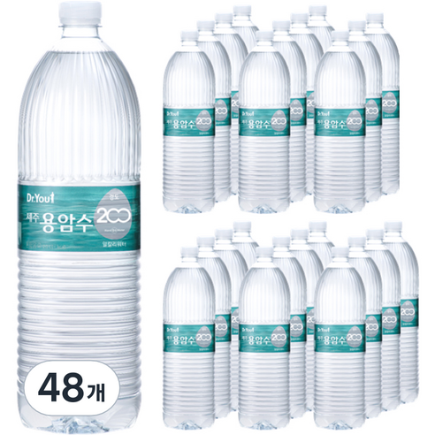 오리온 닥터유 제주용암수, 2L, 48개