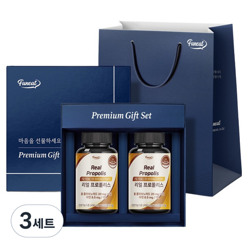 퍼니트 리얼 프로폴리스 27g x 2p 선물세트, 3세트