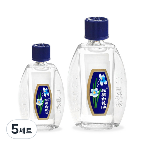 화흥 백화유 아로마오일 5ml + 20ml 세트, 5세트