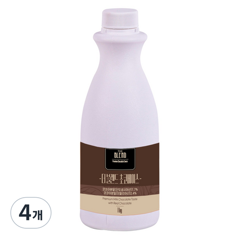 더블렌드 초코베이스, 1kg, 4개