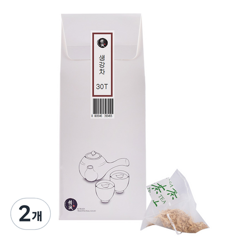 양원농장 생강 삼각티백차, 1.2g, 30개입, 2개