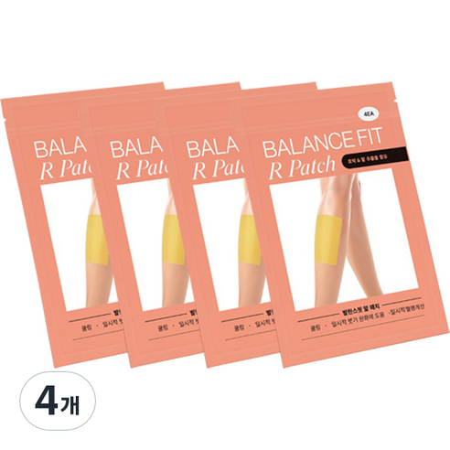 95프로블럼 발란스핏 종아리 쿨링 알패치, 16개입, 4개