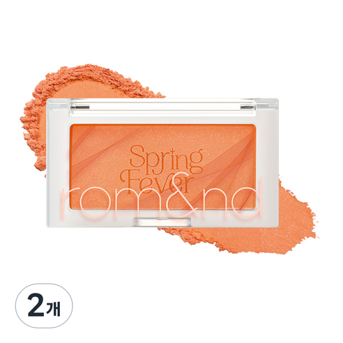 롬앤 베러 댄 치크 3.4g S01, S01 망고 칩, 2개