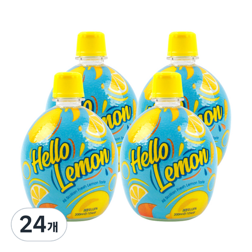 헬로레몬, 200ml, 24개