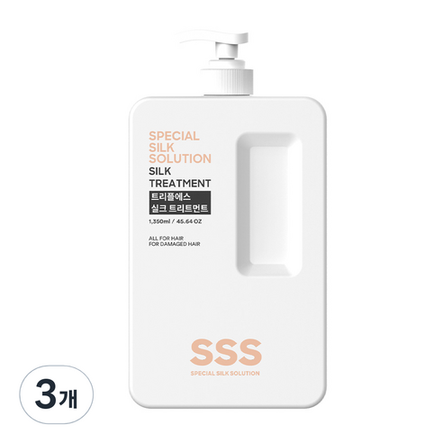 트리플에스 실크 트리트먼트, 1.35L, 3개
