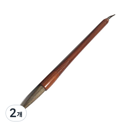 칠성당 우모필단봉 서예붓, 12호, 2개