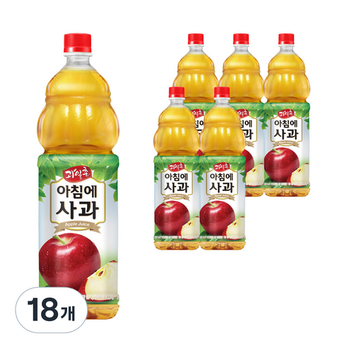 해태htb 몸에좋은 음양오행 건강 음료 선물세트, 1.5L, 18개