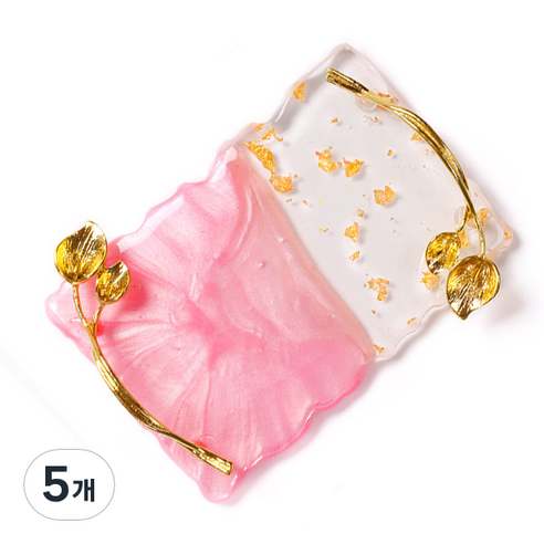 크리스탈 데코 네일팔레트 KN-A4046, 5개, 혼합색상