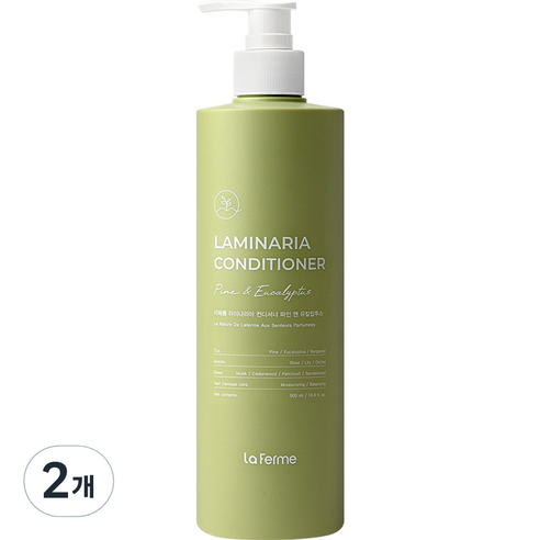 라페름 라미나리아 컨디셔너 파인 앤 유칼립투스, 2개, 500ml