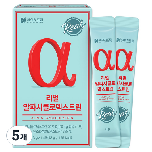 네이처드림 리얼 알파시클로덱스트린 14p, 42g, 5개