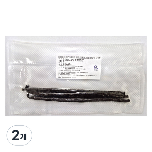 이홈베이킹 마다가스카르 바닐라빈 3p, 12g, 2개