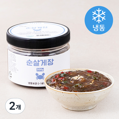 맛다린 순살 간장게장 (냉동), 300g, 2개