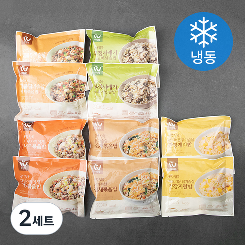 아임웰 곤약 볶음밥 200g 5종 x 2p 세트 (냉동), 2세트