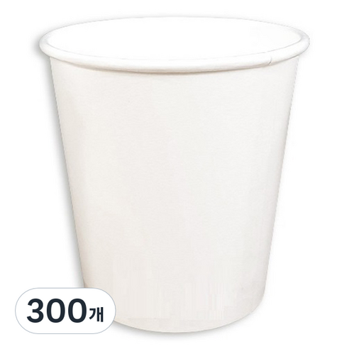 생활을그리다 종이컵 무인쇄 240ml, 300개, 1개입