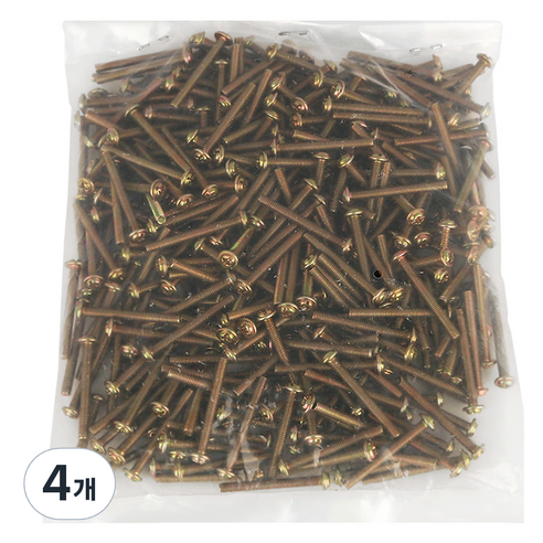 둥근머리 나사 볼트 1kg, 1200개