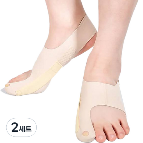 02메디칼 엄지발가락 도우미 밴드 2종 세트 M, 2세트, 1개입