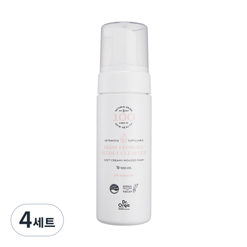 닥터올가 허브 페미닌 시크릿 클렌저, 150ml, 4세트