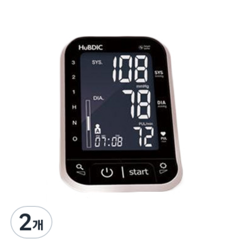 휴비딕 자동 전자 혈압계 HBP-1700BT, 2개
