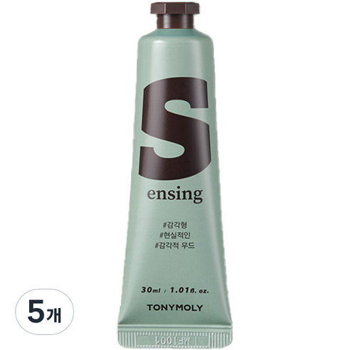 토니모리 MBTI 핸드크림 모이스쳐 S 프레쉬우드, 30ml, 5개