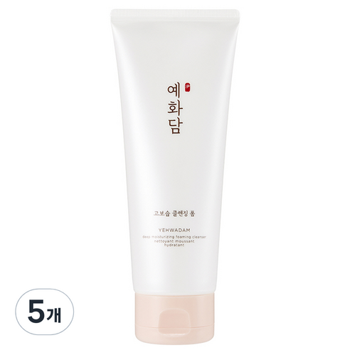예화담 고보습 클렌징 폼, 150ml, 5개